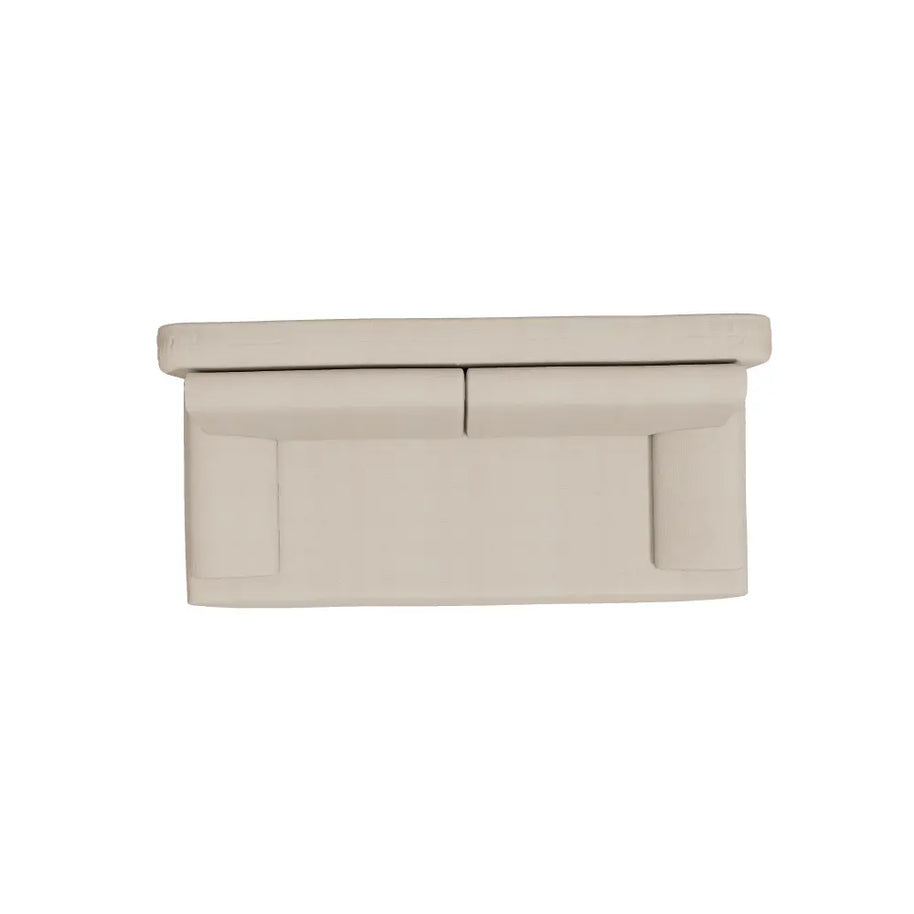 canapea extensibila saltea relaxa 3 locuri culoare crem enjoy lux leni agache sus