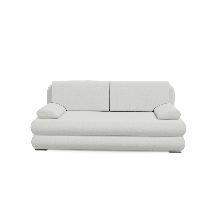 canapea extensibila saltea relaxa 3 locuri pet friendly leni agache culoare alb