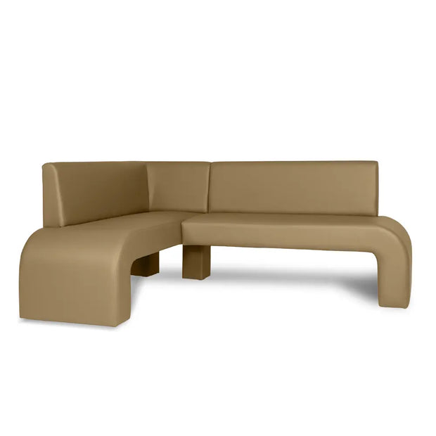 coltar bucatarie piele ecologica bej partea dreapta andreea agache