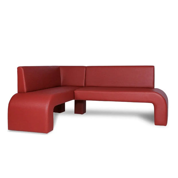 coltar bucatarie piele ecologica rosu partea dreapta andreea agache